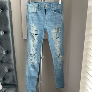 AEO HIGH RISE JEGGINGS